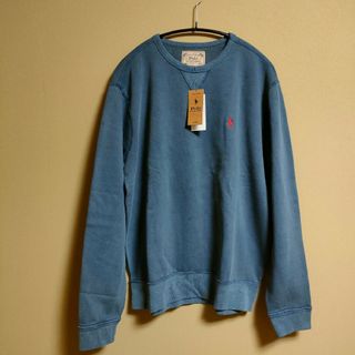 ポロラルフローレン スウェット(メンズ)(ブルー・ネイビー/青色系)の ポロラルフローレン スウェット(メンズ)(ブルー・ネイビー/青色系)の