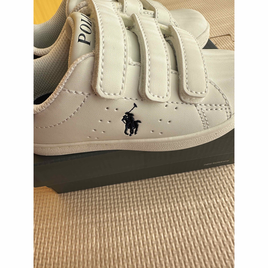 POLO RALPH LAUREN(ポロラルフローレン)の未使用！ポロラルフローレン　キッズ　スニーカー　15 キッズ/ベビー/マタニティのキッズ靴/シューズ(15cm~)(スニーカー)の商品写真