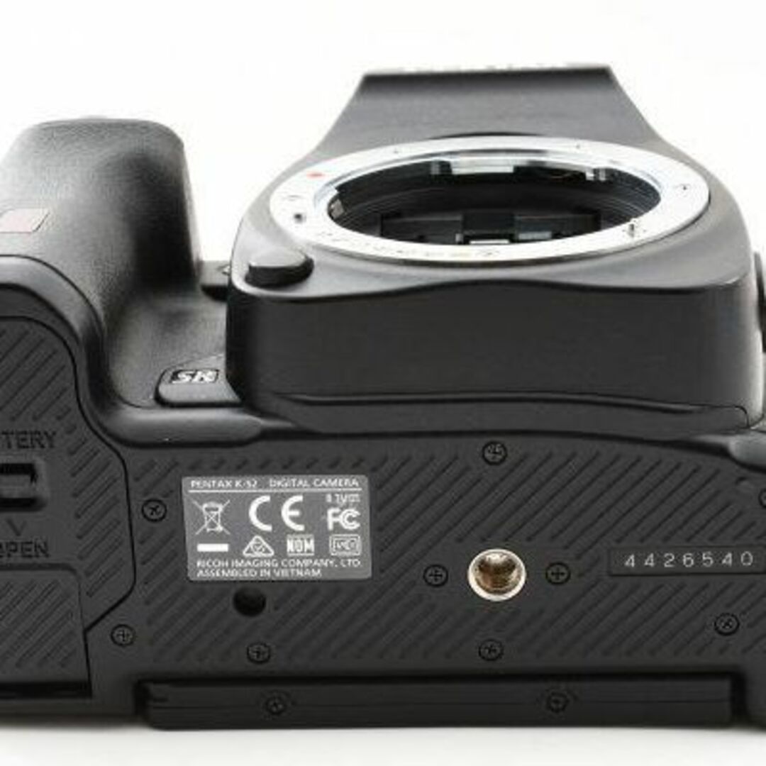 PENTAX(ペンタックス)の【美品】ペンタックス PENTAX K-S2 ダブルズームキット SDカート付き スマホ/家電/カメラのカメラ(デジタル一眼)の商品写真