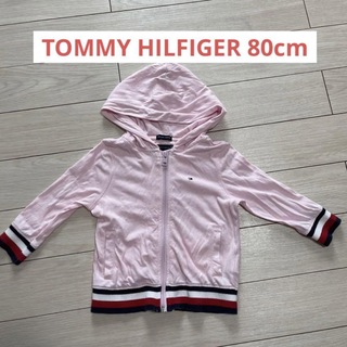 トミーヒルフィガー(TOMMY HILFIGER)のTOMMY HILFIGER ジップパーカー80cm(ジャケット/コート)