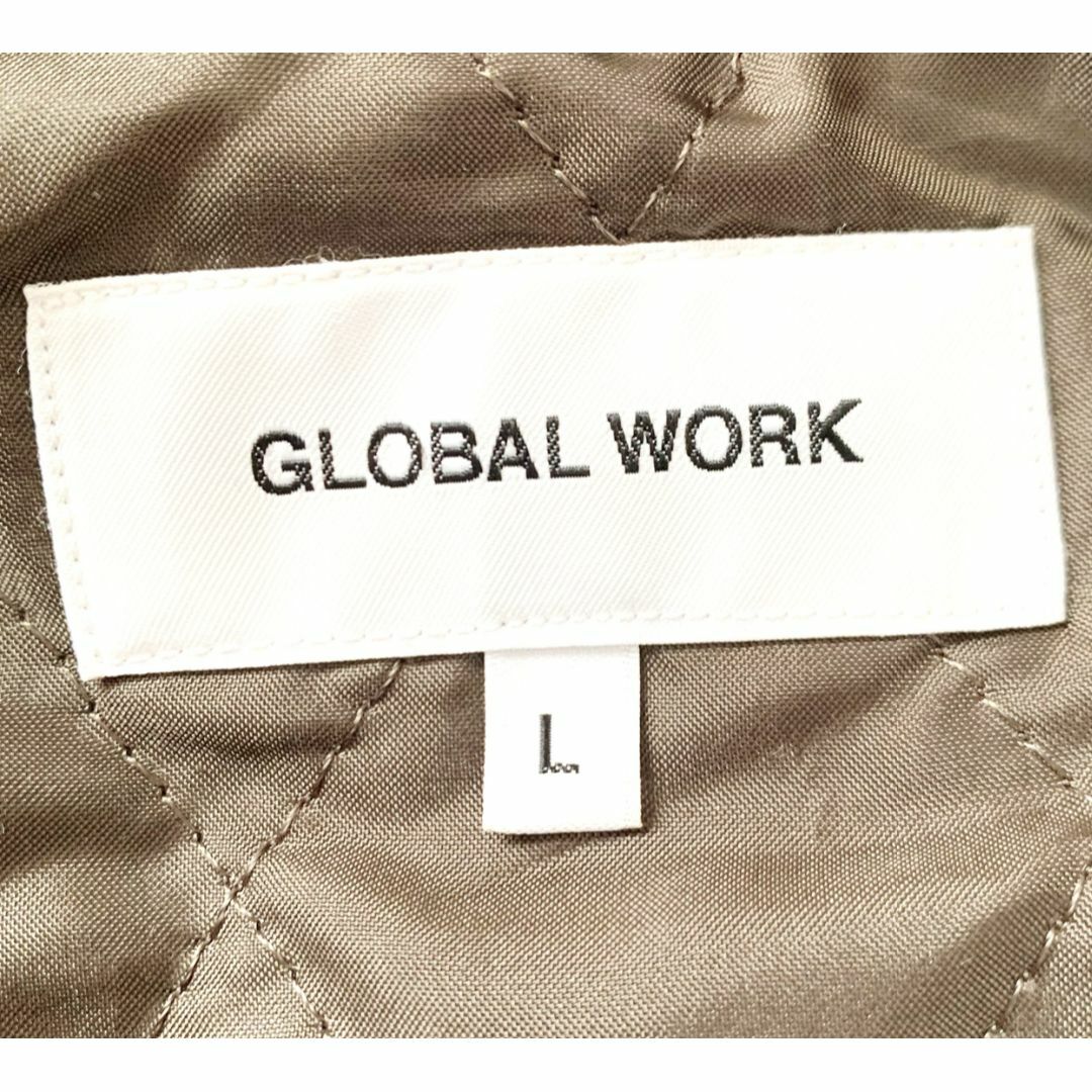 GLOBAL WORK(グローバルワーク)のGLOBAL WORK アウター MA-1 ブルゾン ジャンパー カーキ L レディースのジャケット/アウター(ブルゾン)の商品写真