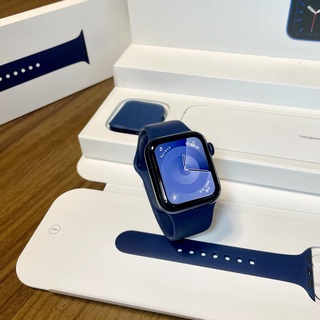アップルウォッチ(Apple Watch)のApple Watch Series 6 Cellular ブルーアルミニウム(その他)