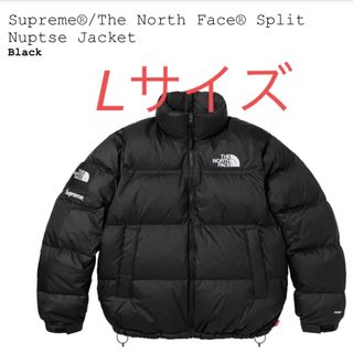 シュプリーム(Supreme)のsupreme north face split nuptse jacket(ダウンジャケット)