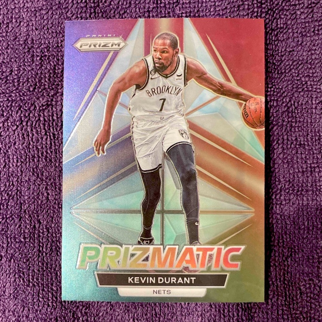 Kevin Durant Prizm Prizmatic NBA エンタメ/ホビーのトレーディングカード(シングルカード)の商品写真