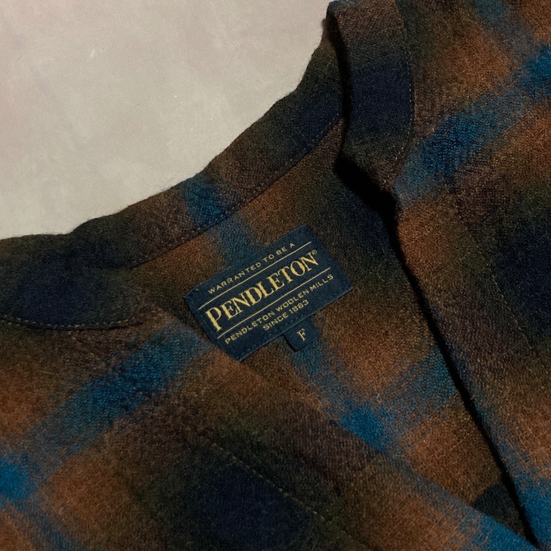 PENDLETON(ペンドルトン)のPENDLETON×relume　別注チェックワンピース レディースのワンピース(ロングワンピース/マキシワンピース)の商品写真