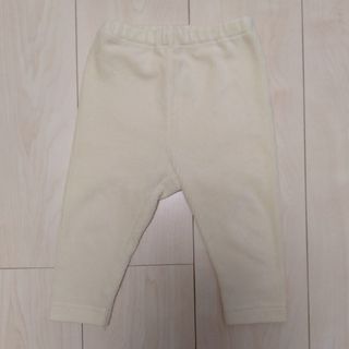 ユニクロ(UNIQLO)のUNIQLO BABY 80size コーデュロイ　ホワイトパンツ(パンツ)