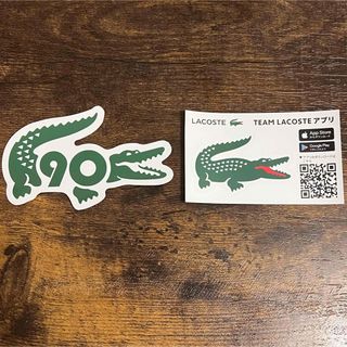 ラコステ(LACOSTE)のLACOSTE ラコステ ステッカー セット(ノベルティグッズ)