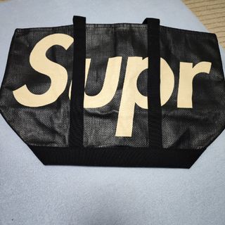 Supreme - 20SS SUPREME Raffia Tote Bag 黒 シュプリーム