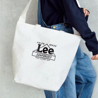 リー(Lee)のmini 付録  Lee 特製 超特大ショルダー付きトートバッグ(ファッション)