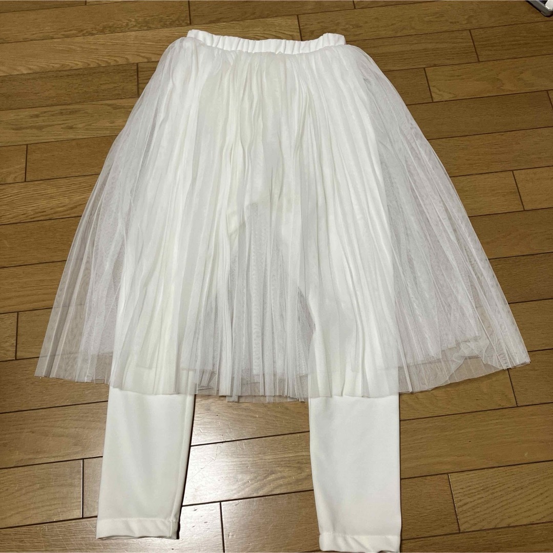 GU(ジーユー)のチュール付きスパッツ レディースのスカート(その他)の商品写真