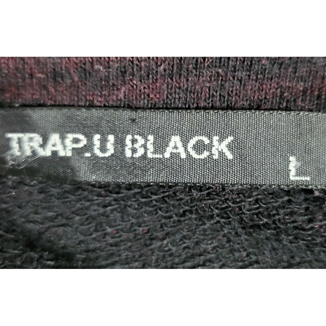 【TRAP.U】パーカー  ダブルジッパー Lサイズ メンズのトップス(パーカー)の商品写真