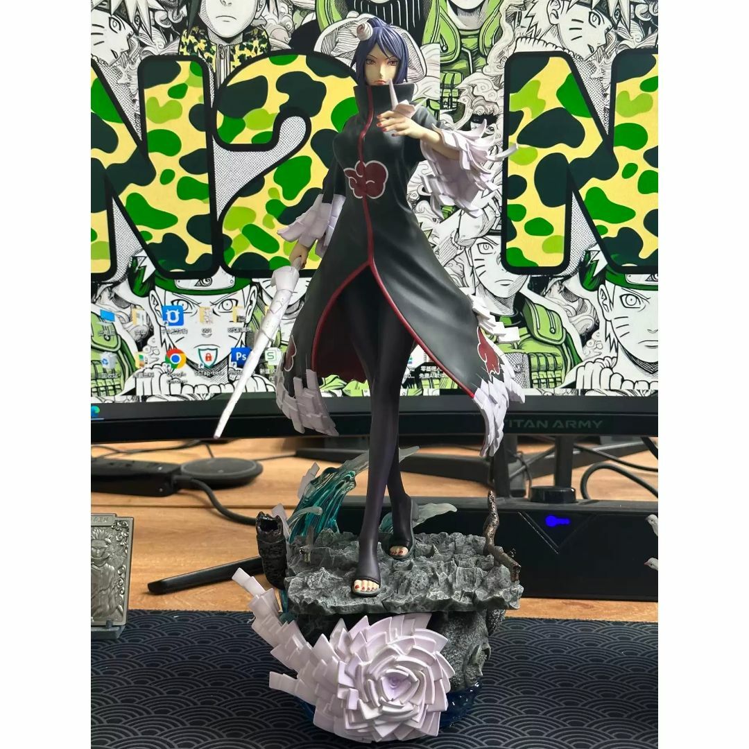 ナルト コナン ペイン 2体セット ガレージキット 塗装済み完成品 ナルト コナン ペイン 2体セット ガレージキット 塗装済み完成品
