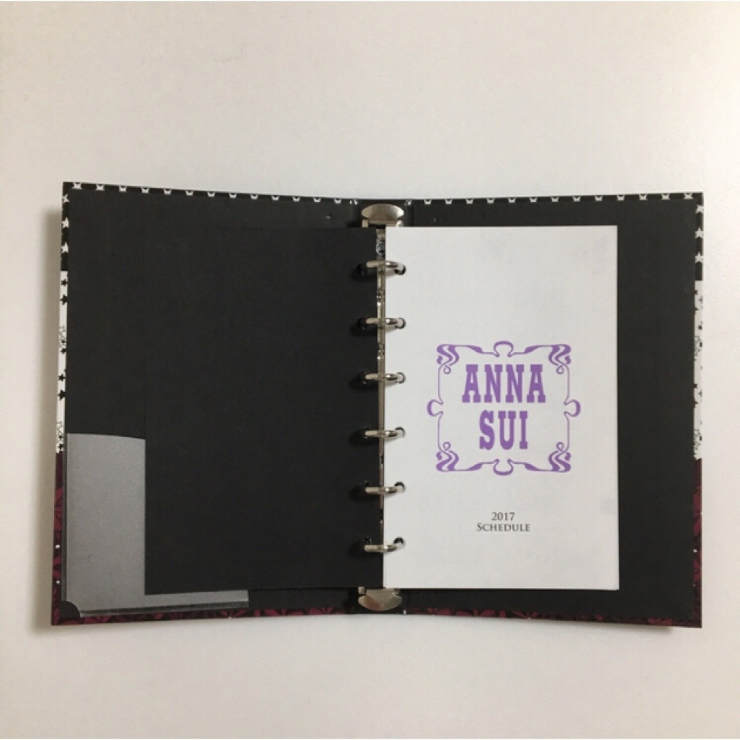 ANNA SUI(アナスイ)の【お値下げ】　アナスイ　手帳　スケジュール帳　ノベルティ エンタメ/ホビーのコレクション(ノベルティグッズ)の商品写真