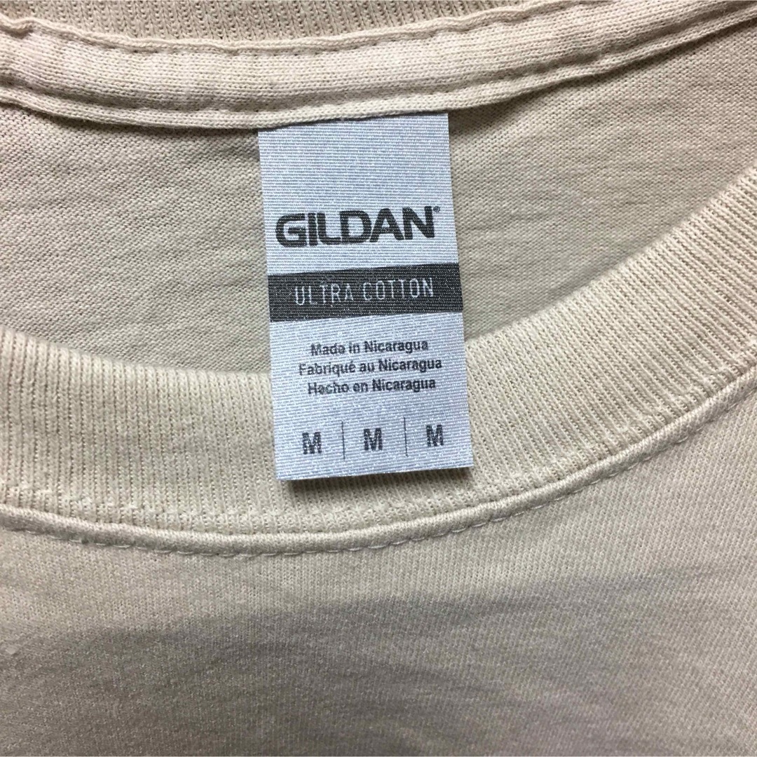 GILDAN(ギルタン)の新品 GILDAN ギルダン 長袖ロンT サンドベージュ M メンズのトップス(Tシャツ/カットソー(七分/長袖))の商品写真