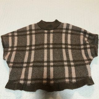 ザラキッズ(ZARA KIDS)のZARA ニット　ベスト　ポンチョ(ニット)