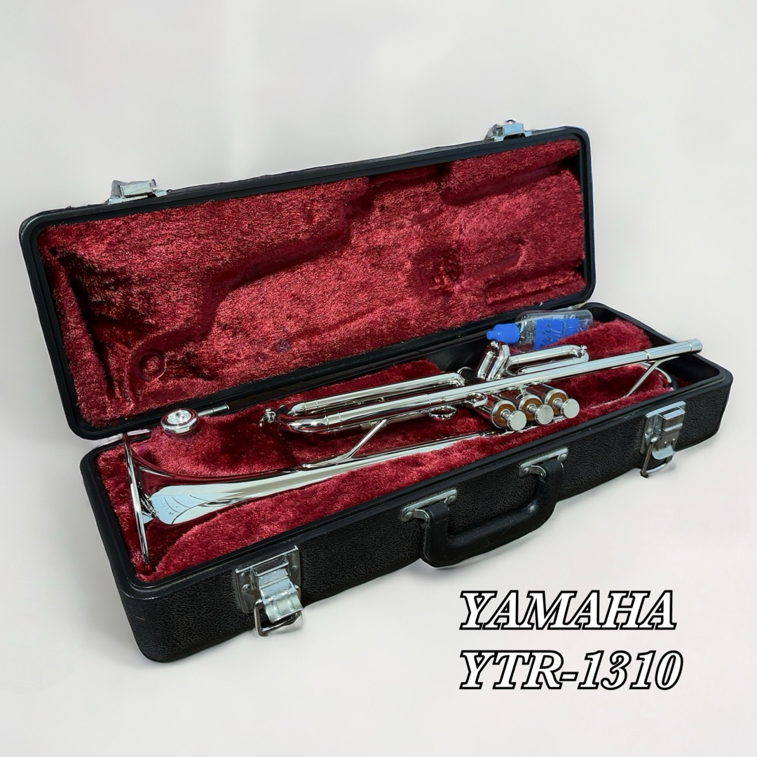 ヤマハ(ヤマハ)の美品 YAMAHA ヤマハ YTR-1310 トランペット 楽器の管楽器(トランペット)の商品写真