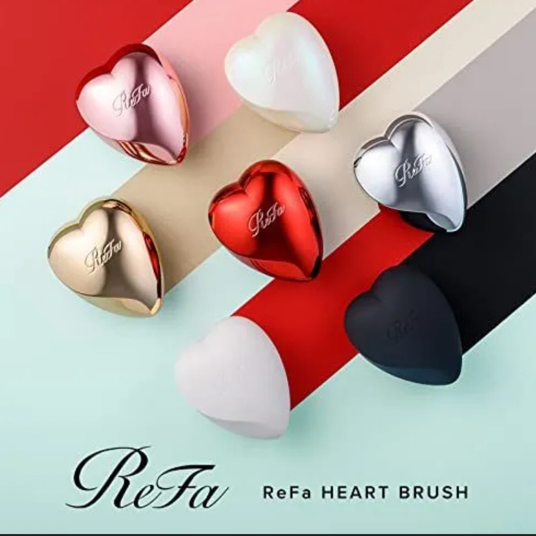 ReFa - リファ ハートブラシReFa HEART BRUSH (ローズゴールド