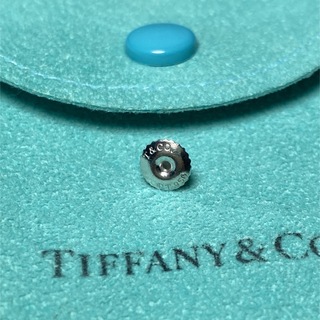ティファニー(Tiffany & Co.)のティファニー PT950 スクリューキャッチ ピアス プラチナ 片方(ピアス)
