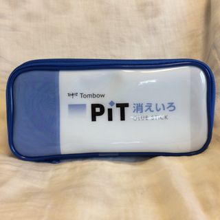 トンボエンピツ(トンボ鉛筆)の新品 消えいろピット柄ポーチ ペンケース筆箱 トンボ消えいろPIT(その他)