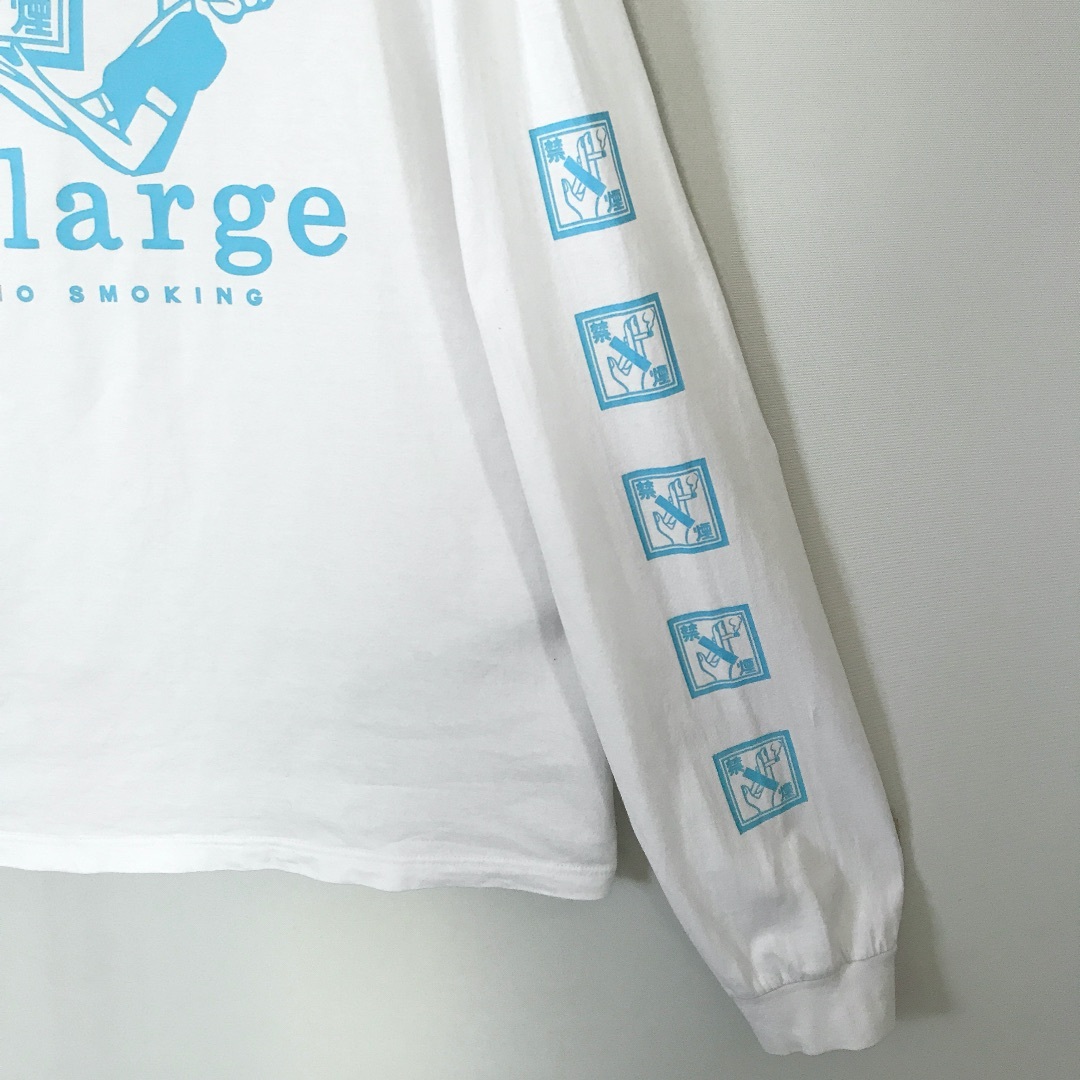 XLARGE(エクストララージ)のXLARGE★ノースモーキング(禁煙)グラフィック★ロンT/長袖Tシャツ メンズのトップス(Tシャツ/カットソー(七分/長袖))の商品写真