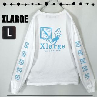 エクストララージ(XLARGE)のXLARGE★ノースモーキング(禁煙)グラフィック★ロンT/長袖Tシャツ(Tシャツ/カットソー(七分/長袖))