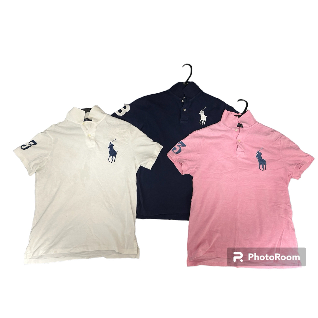 POLO RALPH LAUREN(ポロラルフローレン)のPolo Ralph Lauren ラルフローレン　メンズ　ポロシャツ3色セット メンズのトップス(ポロシャツ)の商品写真