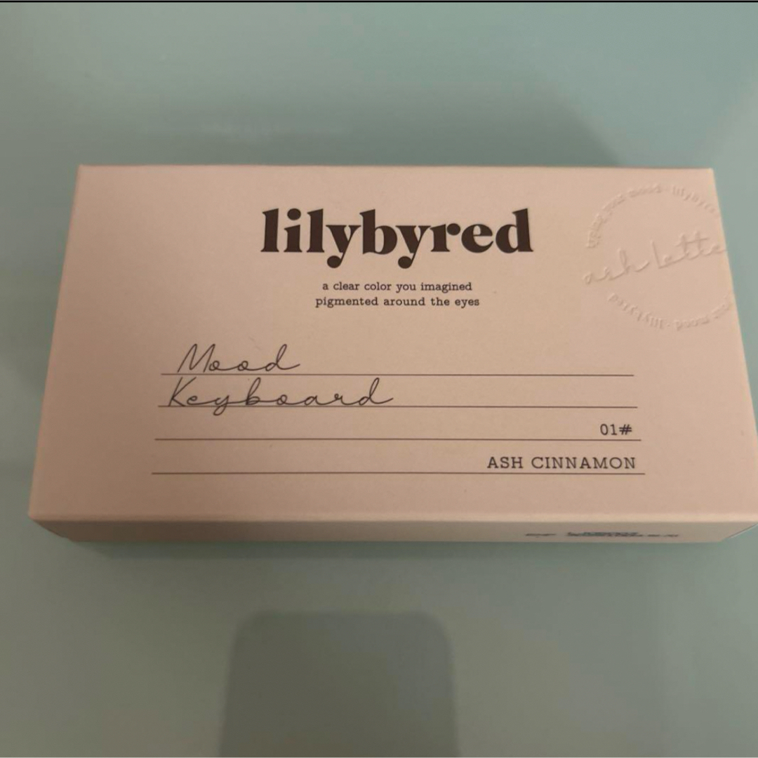 lilybyred(リリーバイレッド) ムードキーボード #01 コスメ/美容のベースメイク/化粧品(アイシャドウ)の商品写真