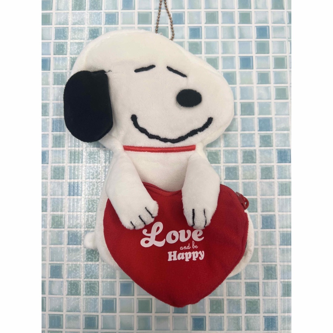 SNOOPY(スヌーピー)のSNOOPY  ポーチ　  LOVE and be Happy ❤️   レディースのファッション小物(ポーチ)の商品写真