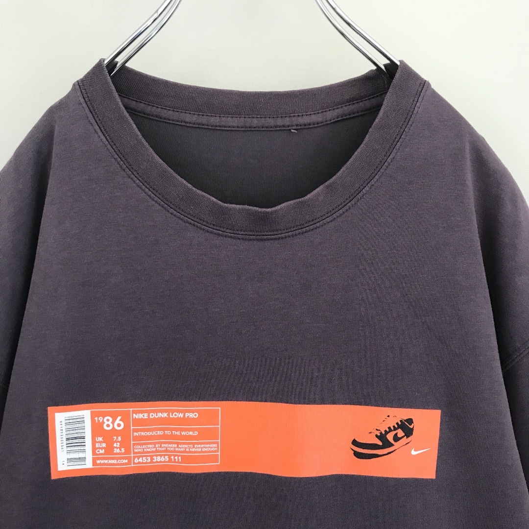 NIKE(ナイキ)のNIKE★ロンT/長袖Tシャツ★DUNK LOW PRO/つま黒 ブラックトゥ メンズのトップス(Tシャツ/カットソー(七分/長袖))の商品写真