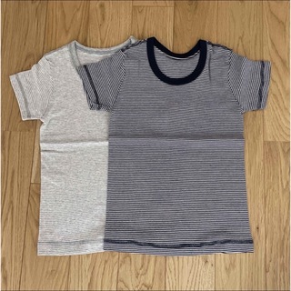 ベルメゾン(ベルメゾン)の【新品•未使用】Tシャツ　綿　肌着　120 2枚セット　ベルメゾン(Tシャツ/カットソー)