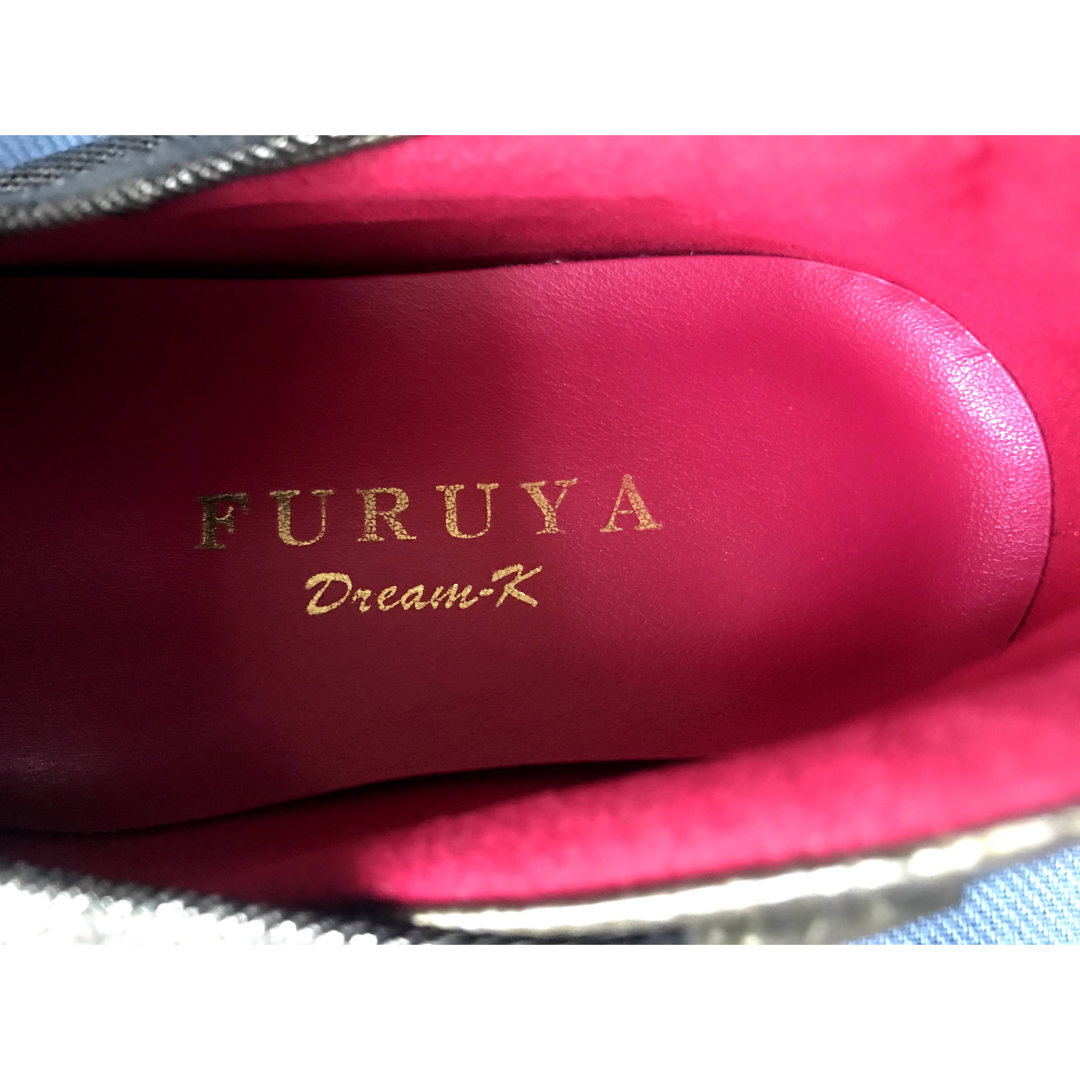 【新品】FURUYA☆Dream-K★異素材コンビ☆コンフォートシューズ レディースの靴/シューズ(スリッポン/モカシン)の商品写真