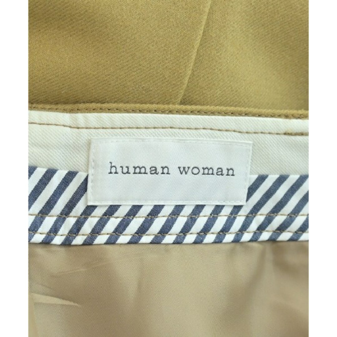 HUMAN WOMAN(ヒューマンウーマン)のHUMAN WOMAN ヒューマン　ウーマン パンツ（その他） M ベージュ 【古着】【中古】 レディースのパンツ(その他)の商品写真