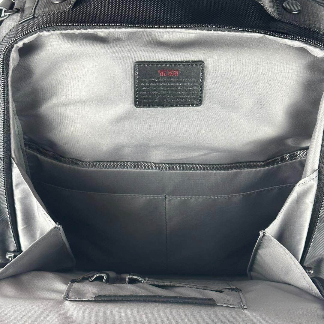 満点の
 TUMI ALPHA 3ブラックデラックス多機能ショルダーバッグ リュック 多機能ショルダーバッグ バッグ 8