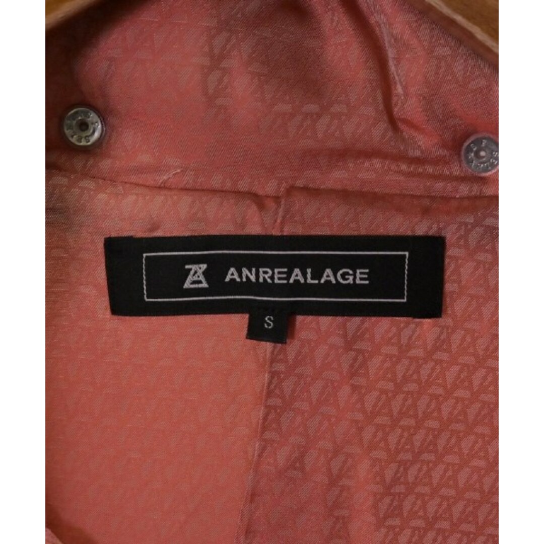 ANREALAGE(アンリアレイジ)のANREALAGE ブルゾン（その他） S ピンクxオレンジx赤等(総柄) 【古着】【中古】 レディースのジャケット/アウター(その他)の商品写真