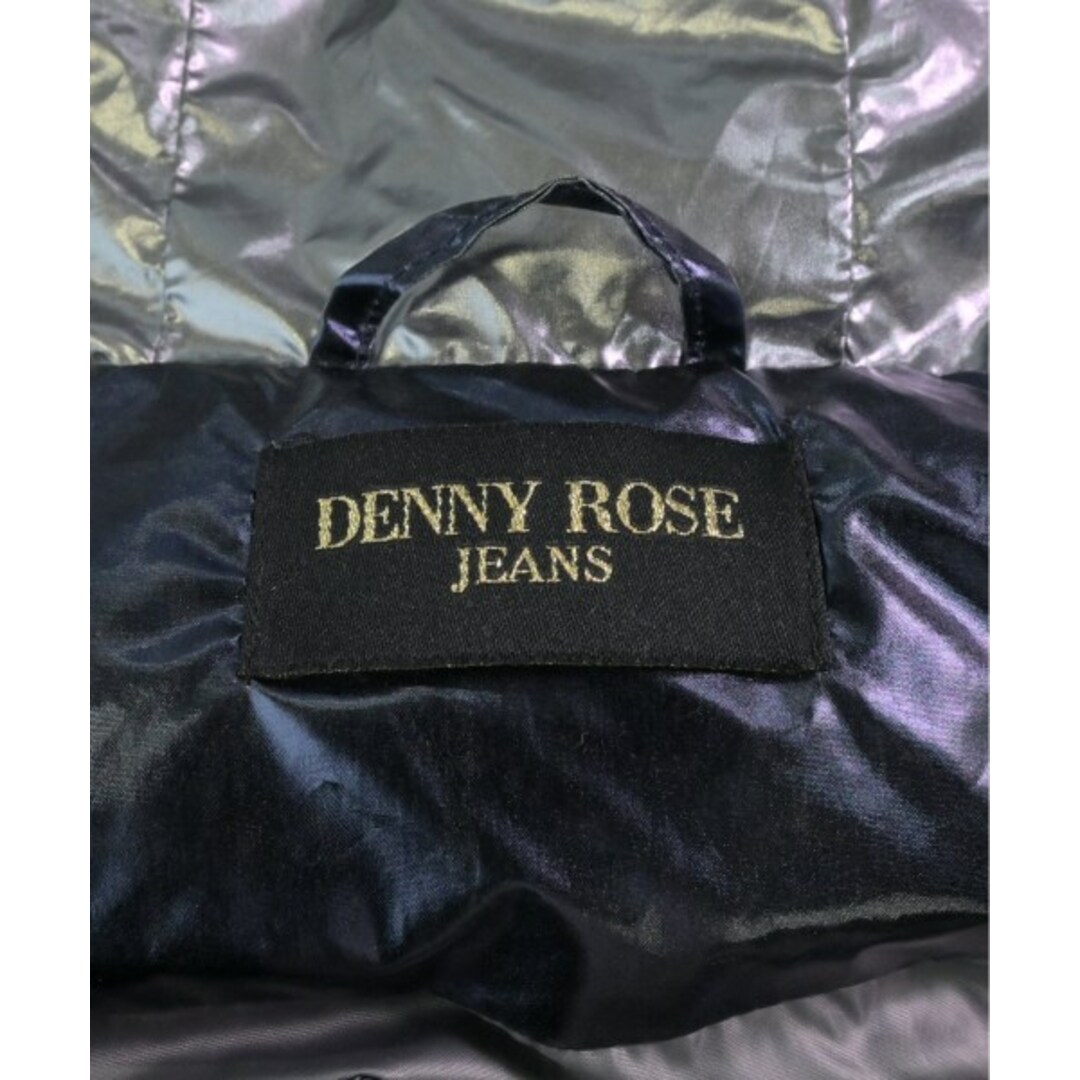 DENNYROSE(デニーローズ)のDENNY ROSE ダウンジャケット/ダウンベスト 42(XL位) 紺 【古着】【中古】 レディースのジャケット/アウター(ダウンジャケット)の商品写真