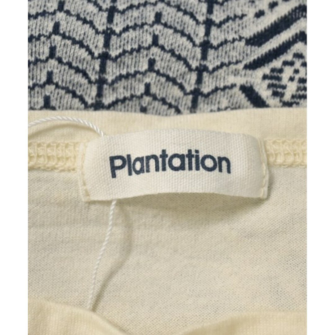 Plantation(プランテーション)のplantation プランテーション ニット・セーター M 青 【古着】【中古】 レディースのトップス(ニット/セーター)の商品写真