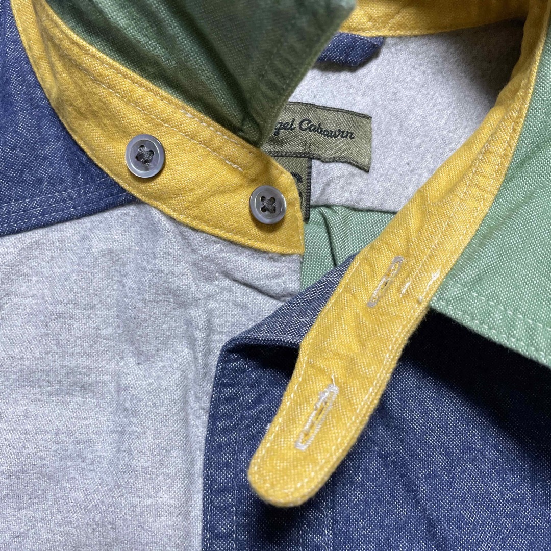 Nigel Cabourn(ナイジェルケーボン)のナイジェルケーボン　長袖シャツ　クレイジーパターン　シャンブレー　フランネル メンズのトップス(シャツ)の商品写真