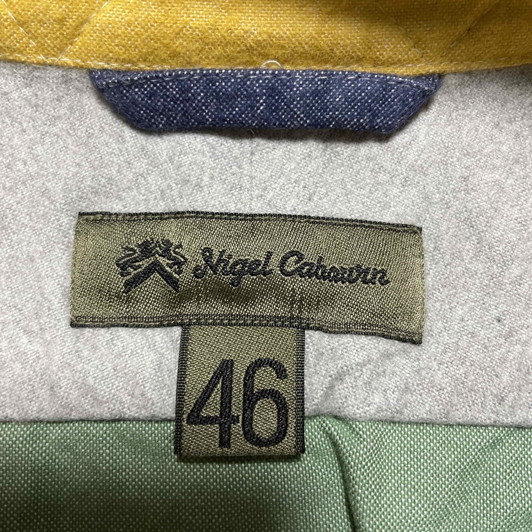 Nigel Cabourn(ナイジェルケーボン)のナイジェルケーボン　長袖シャツ　クレイジーパターン　シャンブレー　フランネル メンズのトップス(シャツ)の商品写真