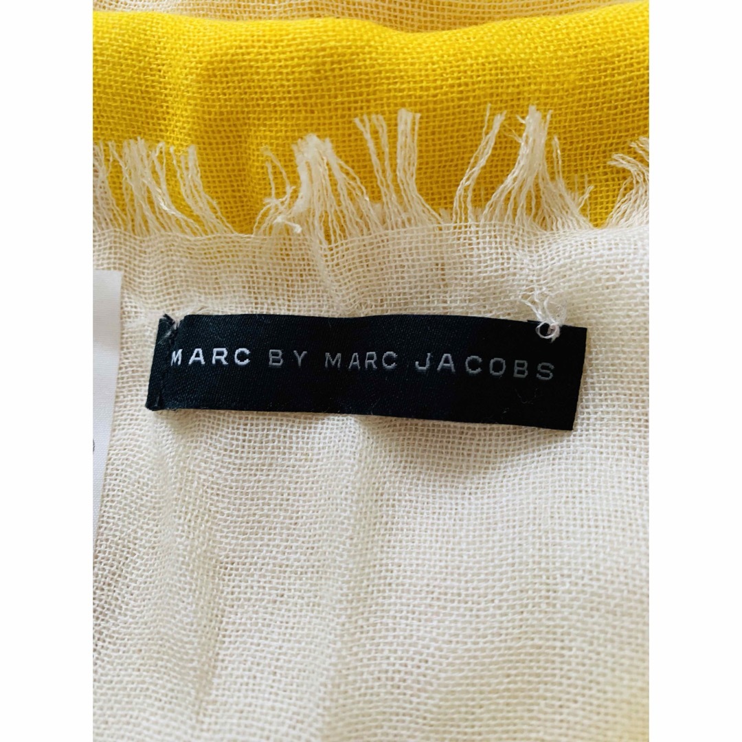 MARC BY MARC JACOBS(マークバイマークジェイコブス)のMARC BY MARC JACOBS シルク&カシミヤ　超特大　ストール美品 レディースのファッション小物(ストール/パシュミナ)の商品写真