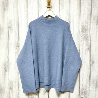 ユニクロ(UNIQLO)のUNIQLO ユニクロ (L)　スフレヤーンモックネックセーター(ニット/セーター)