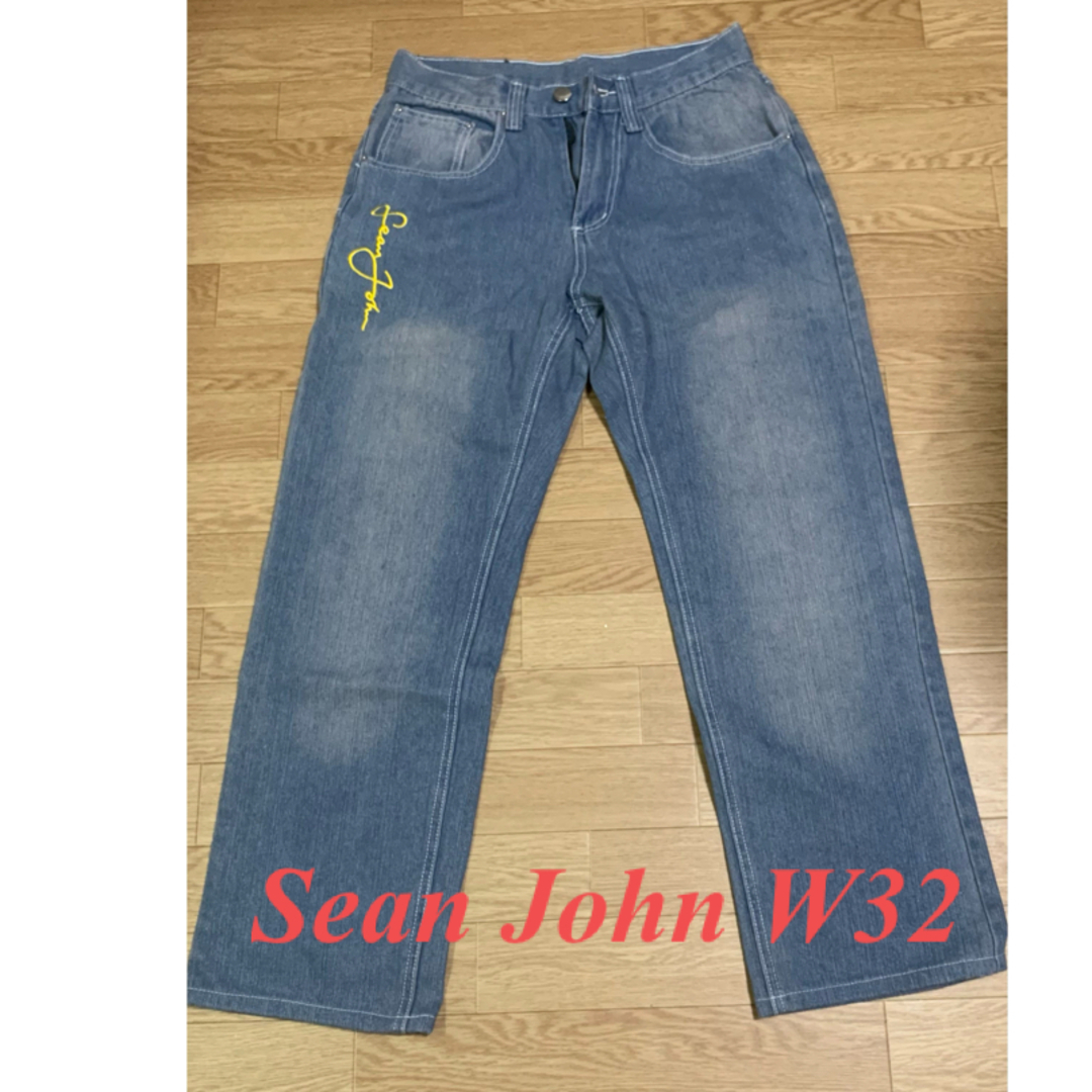 Sean John(ショーンジョン)の送料無料　Sean John ショーンジョン ジーパン メンズ W32 メンズのパンツ(デニム/ジーンズ)の商品写真