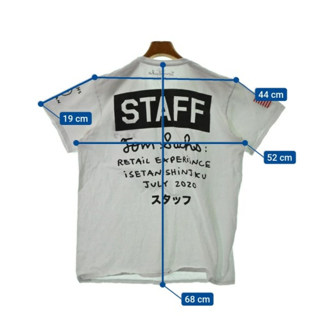 Tom Sachs トムサックス Tシャツ・カットソー L 白 【古着】【中古】の