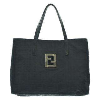 フェンディ(FENDI)のFENDI フェンディ トートバッグ - 黒(総柄) 【古着】【中古】(トートバッグ)