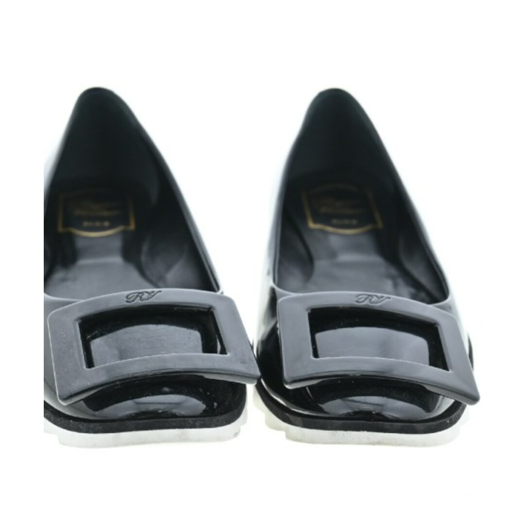 ROGER VIVIER(ロジェヴィヴィエ)のRoger Vivier パンプス EU38(24.5cm位) 黒 【古着】【中古】 レディースの靴/シューズ(ハイヒール/パンプス)の商品写真