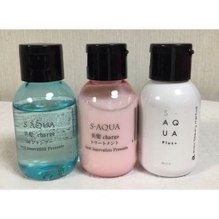 サイエンスアクア　シャンプー・トリートメント・ミルク　(各40ml )が5セット(サンプル/トライアルキット)