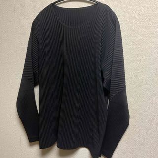 イッセイミヤケ(ISSEY MIYAKE)のHomme Plissé Issey Miyake 長袖クルーネック Tシャツ(Tシャツ/カットソー(七分/長袖))