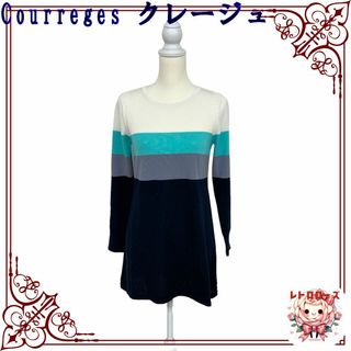 クレージュ(CLAYGE（Tada）)のCourreges クレージュ トップス チュニック 長袖 オーバルネック(その他)