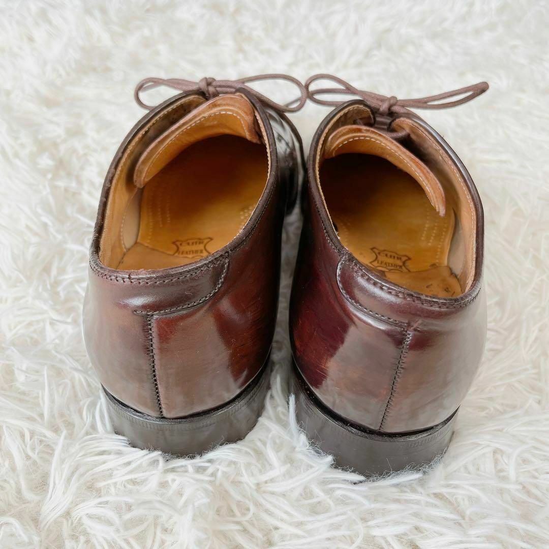 Alden(オールデン)のALDEN オールデン Vチップ レザーシューズ コードバン ブラウン 7.5 メンズの靴/シューズ(ブーツ)の商品写真