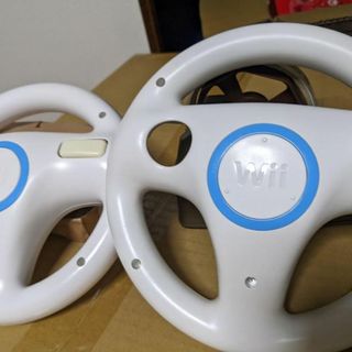 ２個　Wii WiiUマリオカート ハンドル　マリオカート 任天堂純正品(その他)