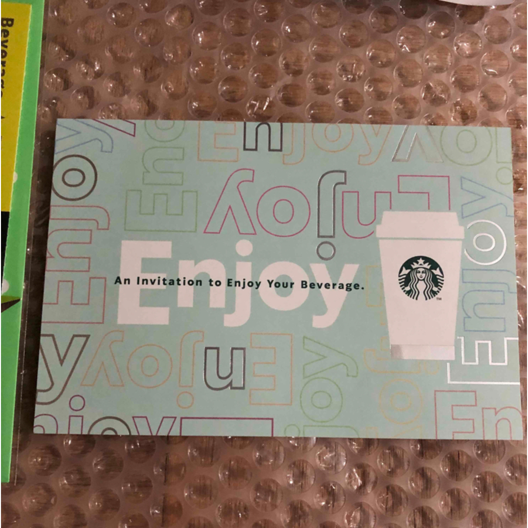 Starbucks Coffee(スターバックスコーヒー)のスターバックス　フード&ビバレッジカード ドリンクチケット セット売り チケットの優待券/割引券(フード/ドリンク券)の商品写真